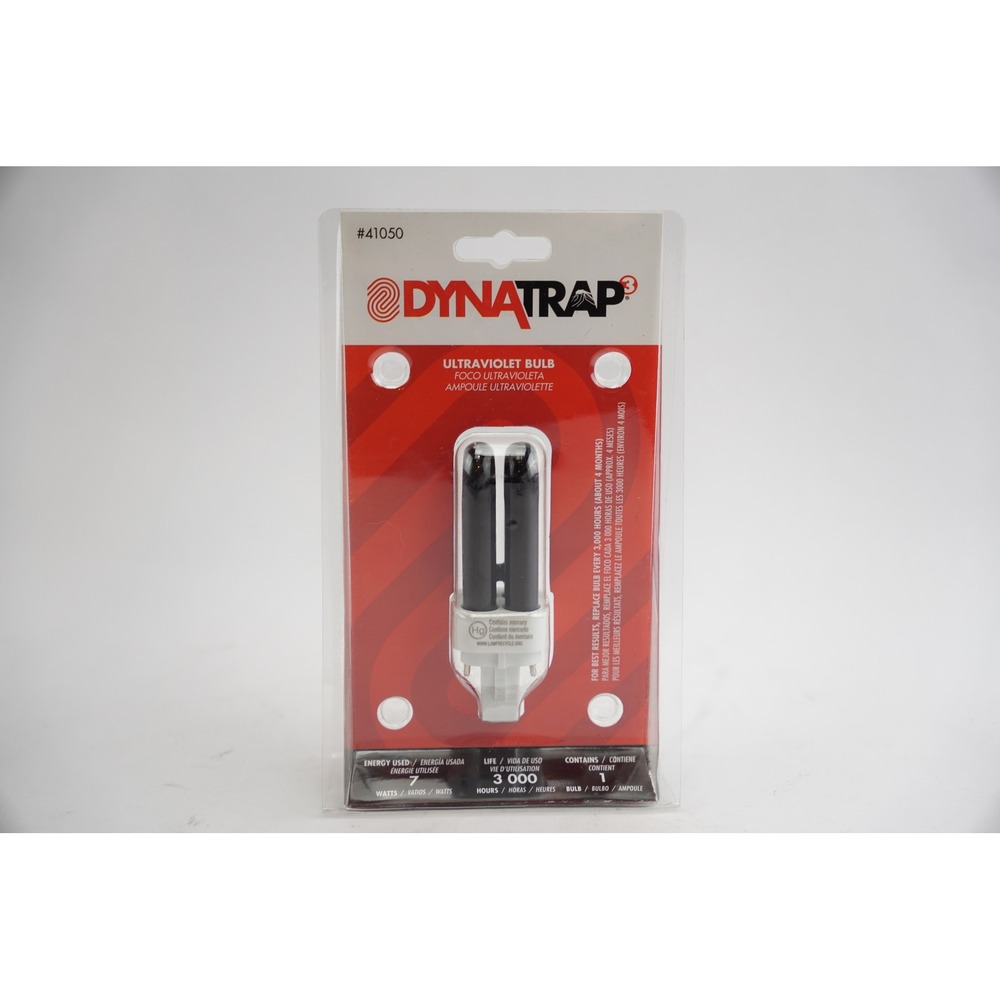 (2 Pack) DynaTrap Replacement Bulb 7W UV 41050 Black New - Picture 2 of 6